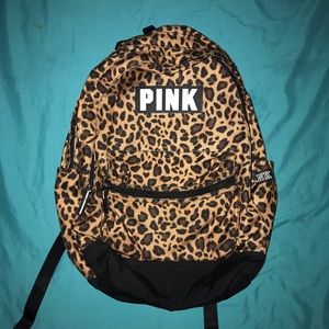 VICTORIA SECRET PINK Cheetah Back Pack
